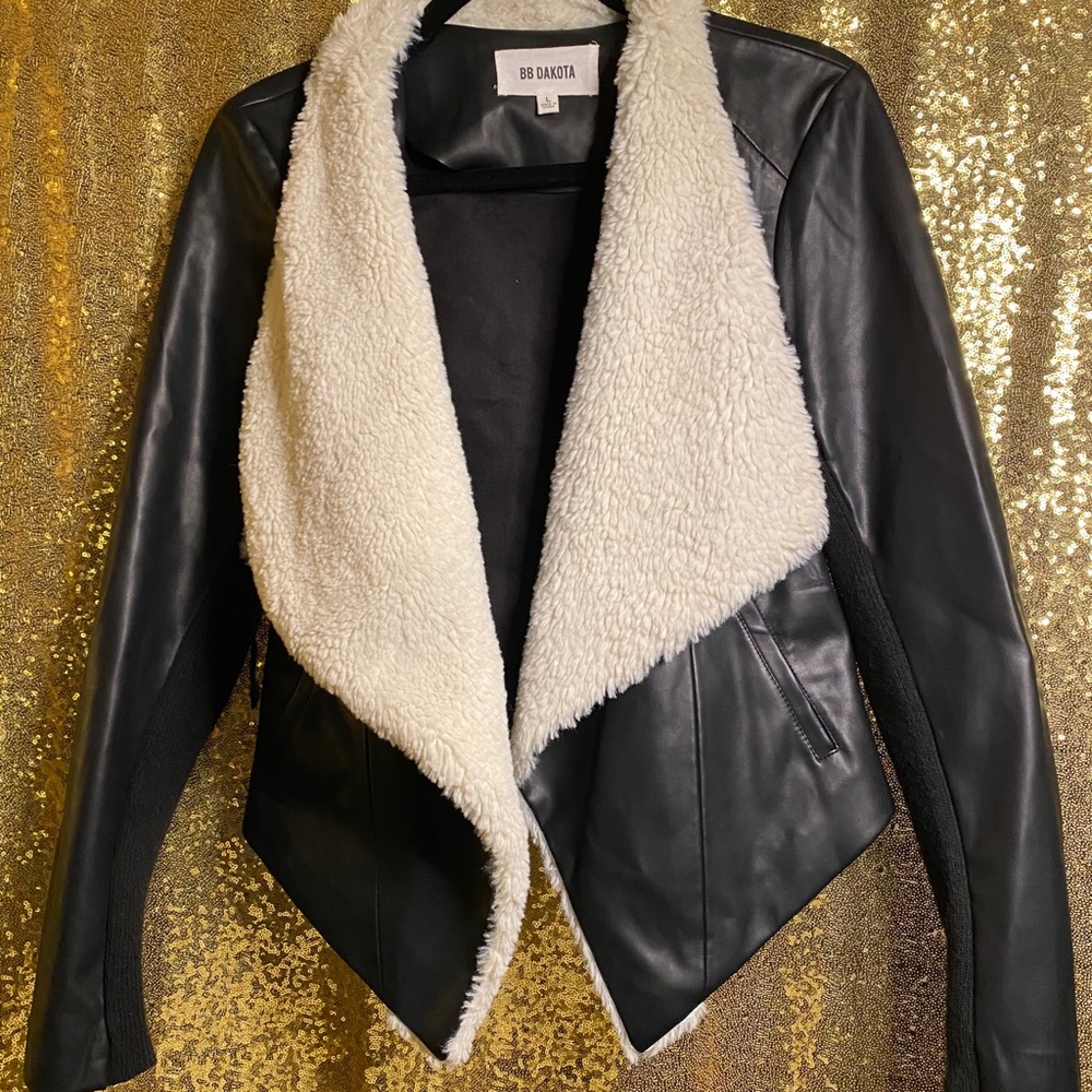 Faux Leather Jacket